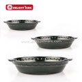 Borosilicate Glass Baking Pie Pan with Organic Silicone